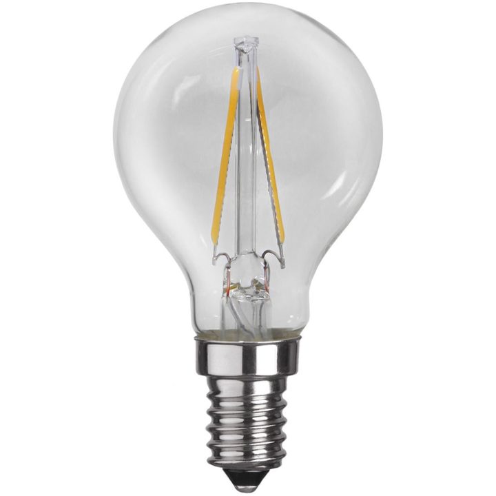 LED-pære E14 P45 Klar Transparent Star Trading – billede 4