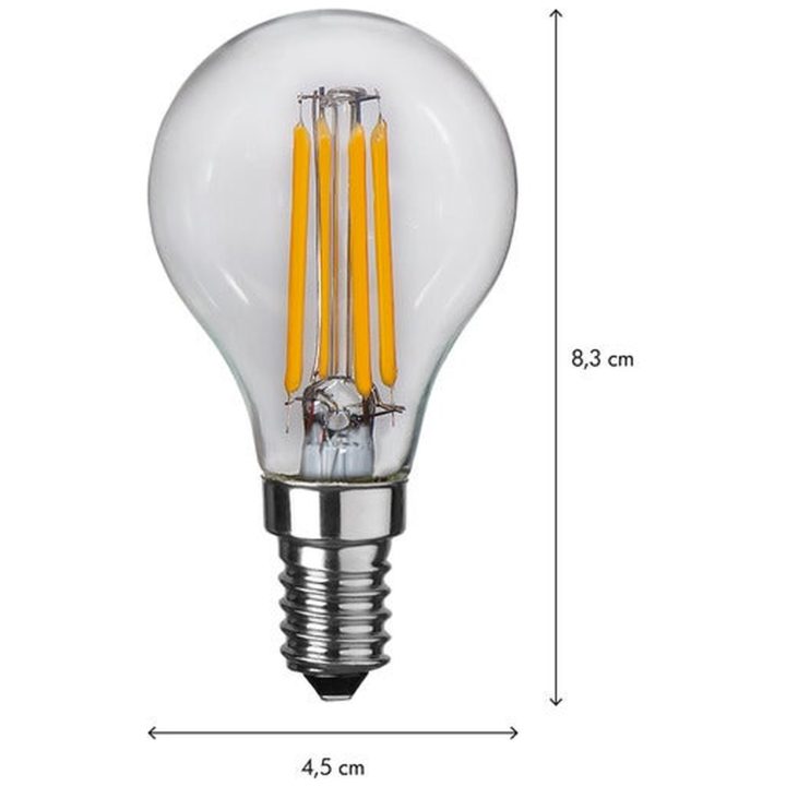 LED-pære E14 P45 Lav Spænding Star Trading – billede 2