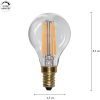 LED-pære E14 P45 Soft Glow 3-trins hukommelse Star Trading – miniature 7