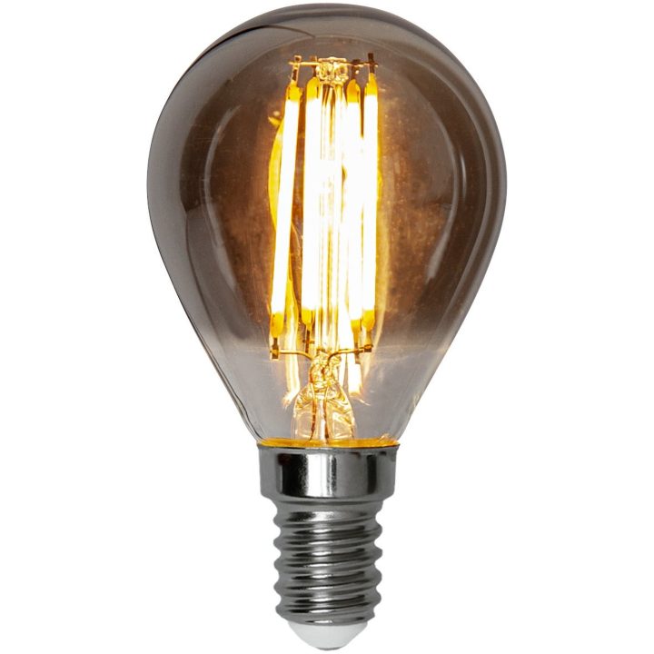 LED-pære E14 P45 Soft Glow Smoke 3-trins hukommelse STAR TRADING – billede 3