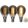 LED-pære E14 P45 Soft Glow Smoke 3-trins hukommelse STAR TRADING – miniature 1