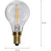 LED-pære E14 P45 Soft Glow Star Trading – miniature 3