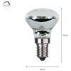 LED-pære E14 R39 Reflector klar STAR TRADING – miniature 1