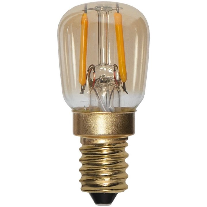 LED-pære E14 ST26 Decoled Amber Star Trading – billede 4