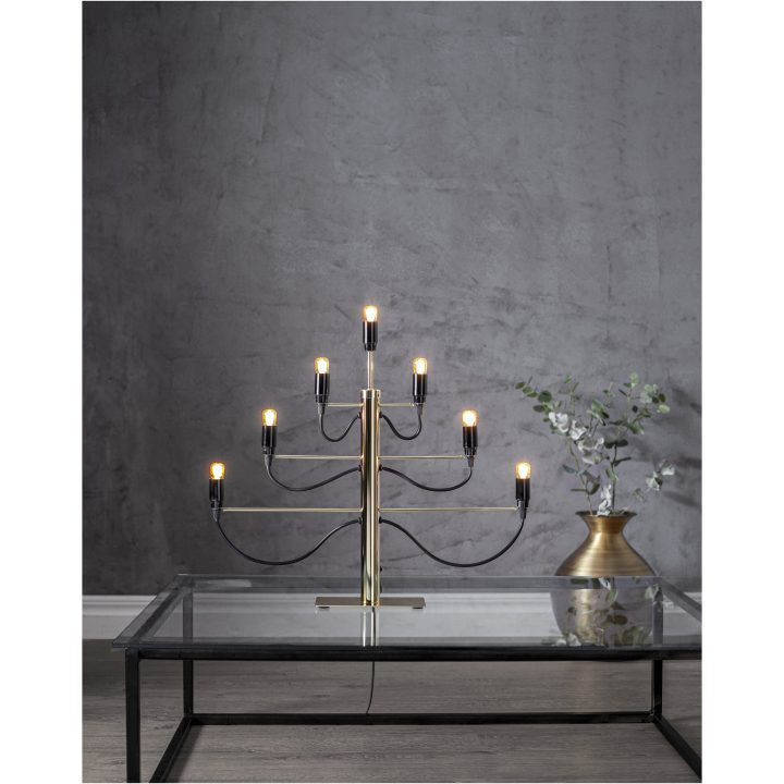 LED-pære E14 ST26 Decoled Amber Star Trading – billede 6