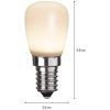 LED-pære E14 ST26 Udendørsbelysning Opal Star Trading – miniature 1