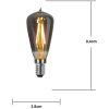 LED-pære E14 ST38 Decoled Smoke Star Trading – miniature 8