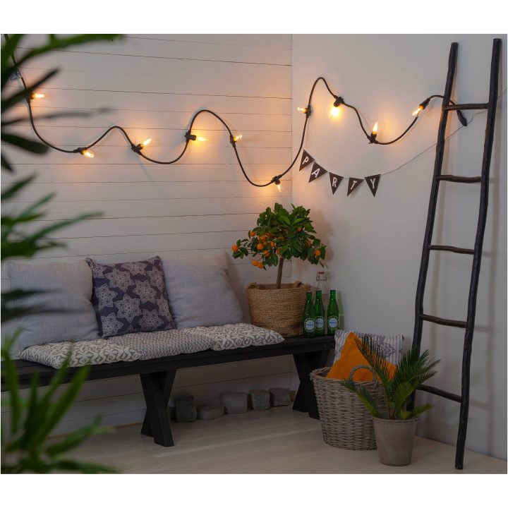 LED-pære E14 ST38 Soft Glow Transparent Star Trading – billede 2