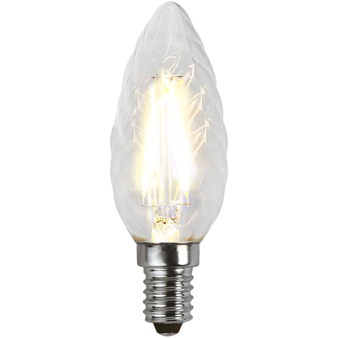 LED-pære E14 TC35 Klar Transparent Star Trading