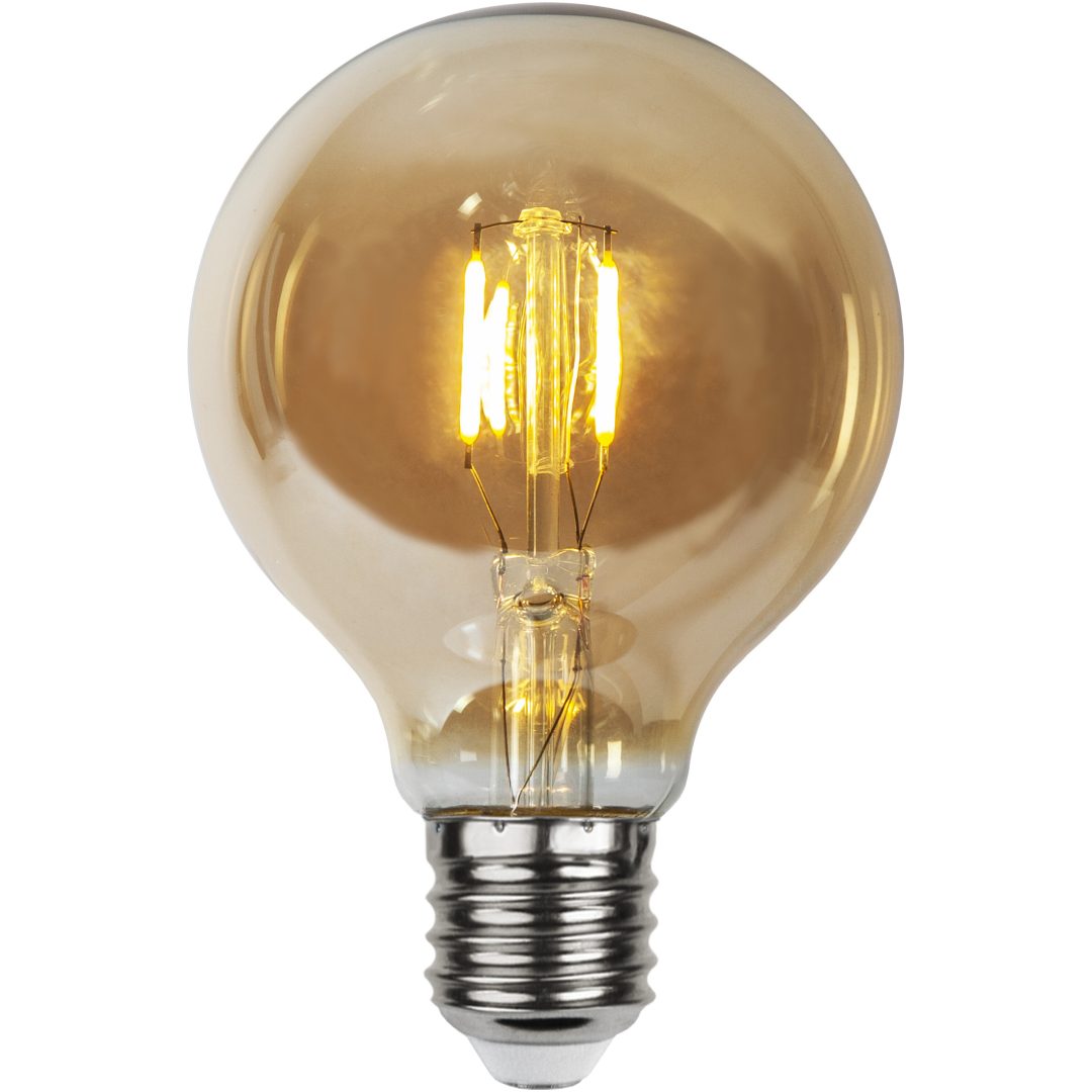 LED-pære E27 24V Lav Spænding Amber Star Trading