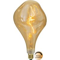LED-pære E27 A165 Industrial Vintage Amber Star Trading