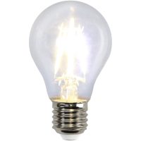 LED-pære E27 A60 Klar Transparent Star Trading