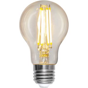 LED-pære E27 A60 Klar Transparent Star Trading