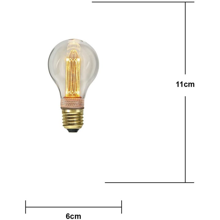 LED-pære E27 A60 New Generation Classic Star Trading – billede 6