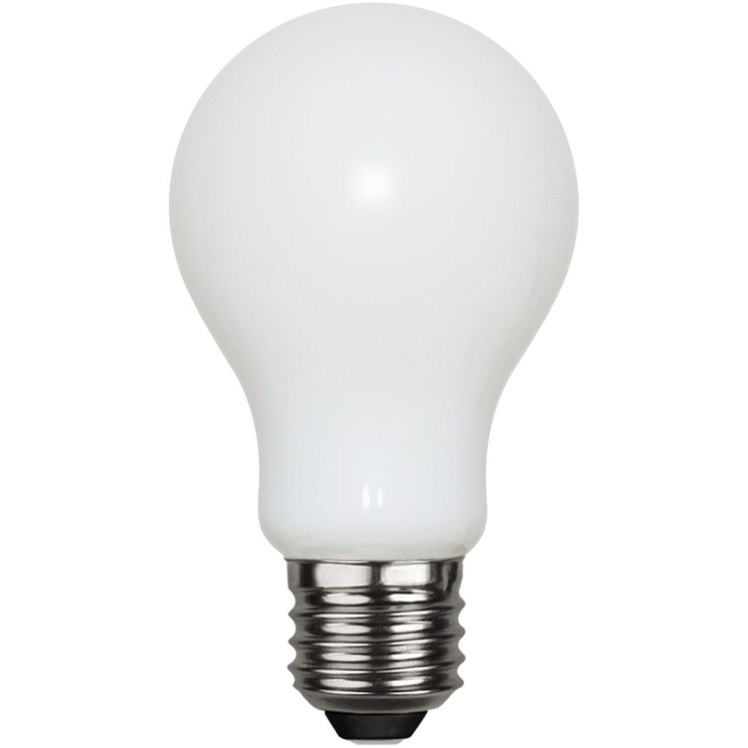 LED-pære E27 A60 Opaque filament RA90 Opal Star Trading – billede 5