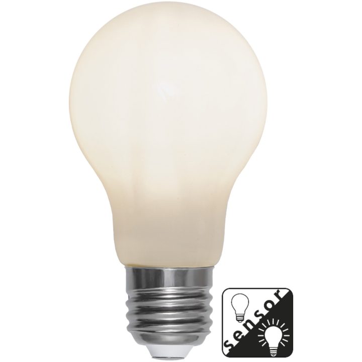 LED-pære E27 A60 Sensor uigennemsigtig Hvid Star Trading – billede 3
