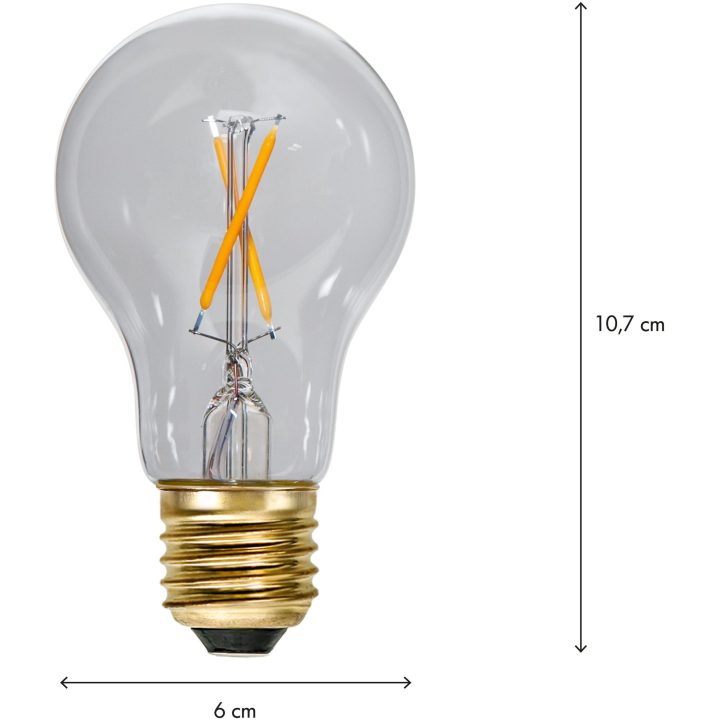 LED-pære E27 A60 Soft Glow Star Trading – billede 3