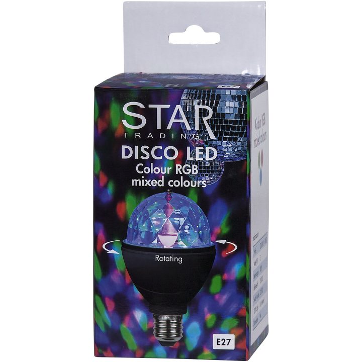 LED-pære E27 Disco Sort Star Trading – billede 11