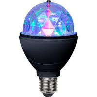 LED-pære E27 Disco Sort Star Trading