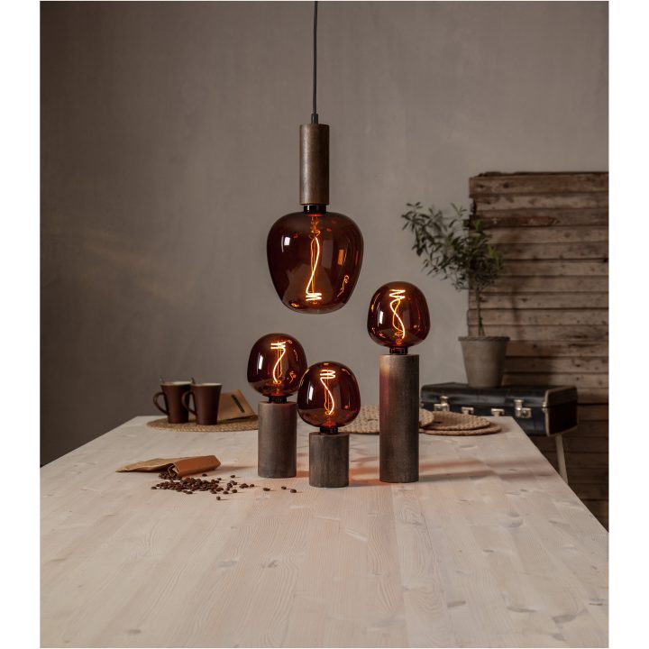 LED-pære E27 G125 Decoled Brun Star Trading – billede 9