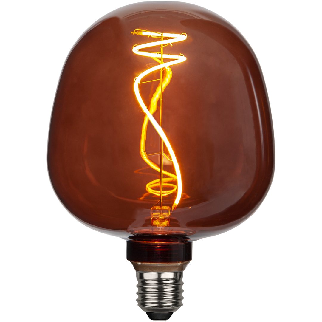 LED-pære E27 G125 Decoled Brun Star Trading – billede 26