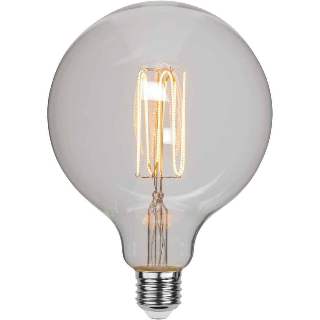 LED-pære E27 G125 Decoled Grace Klar Star Trading – billede 3