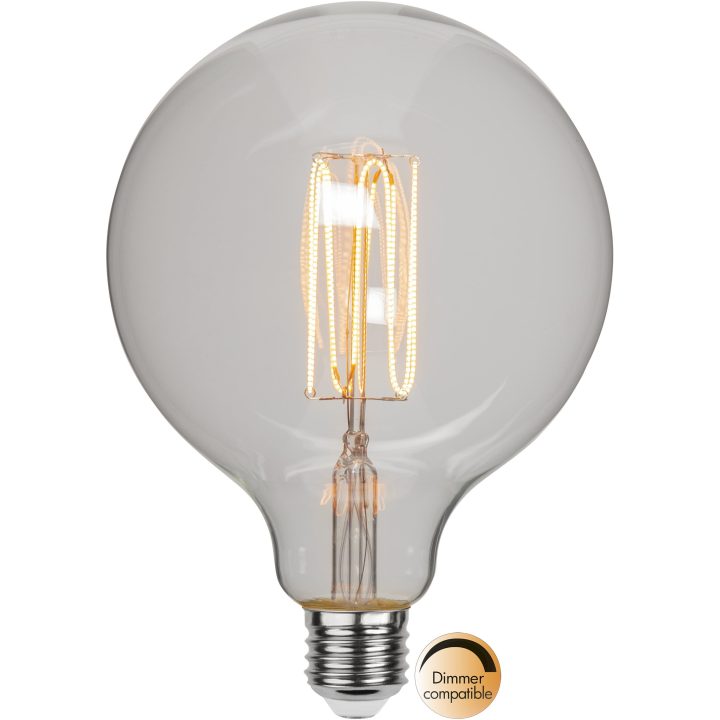 LED-pære E27 G125 Decoled Grace Klar Star Trading – billede 6