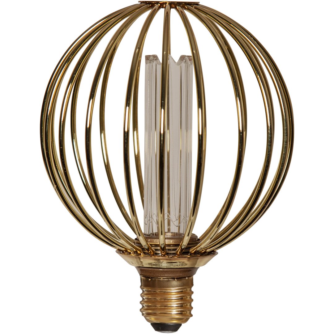 LED-pære E27 G125 Decoled Metal STAR TRADING – billede 2