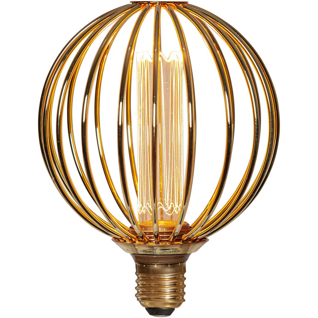 LED-pære E27 G125 Decoled Metal STAR TRADING – billede 4