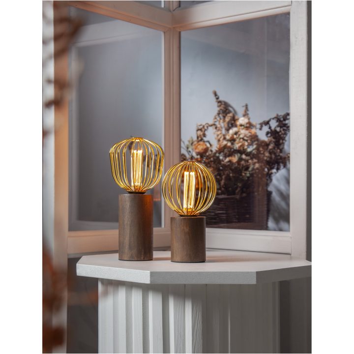 LED-pære E27 G125 Decoled Metal STAR TRADING – billede 7
