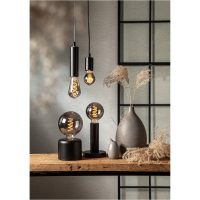 LED-pære E27 G125 Decoled Spiral Smoke STAR TRADING
