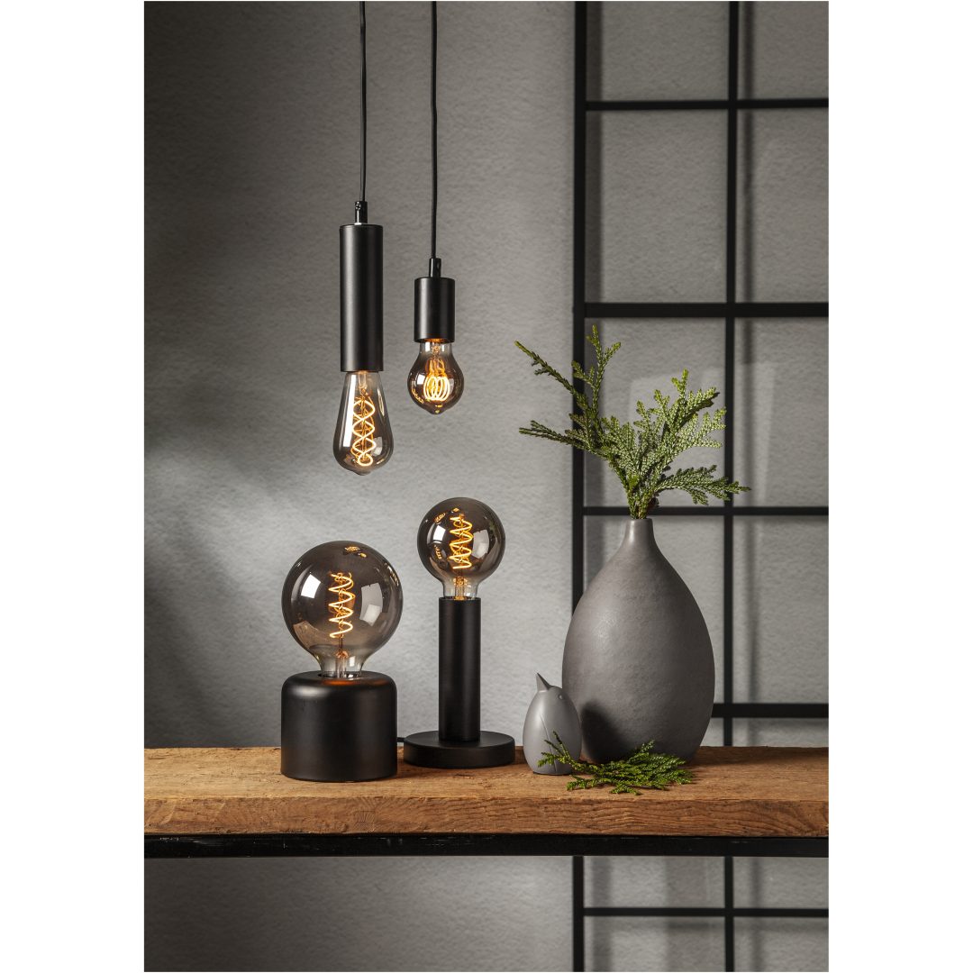 LED-pære E27 G125 Decoled Spiral Smoke STAR TRADING – billede 8