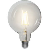 LED-pære E27 G125 Klar Star Trading