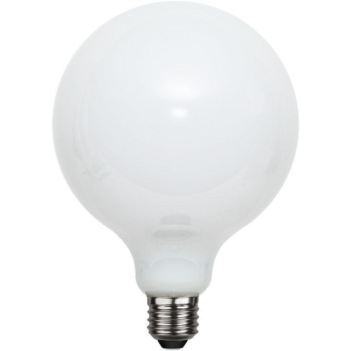 LED-pære E27 G125 Opaque Filament RA90 3-step Opal Star Trading – billede 9