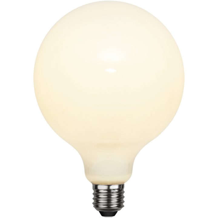 LED-pære E27 G125 Opaque Filament RA90 3-step Opal Star Trading – billede 7