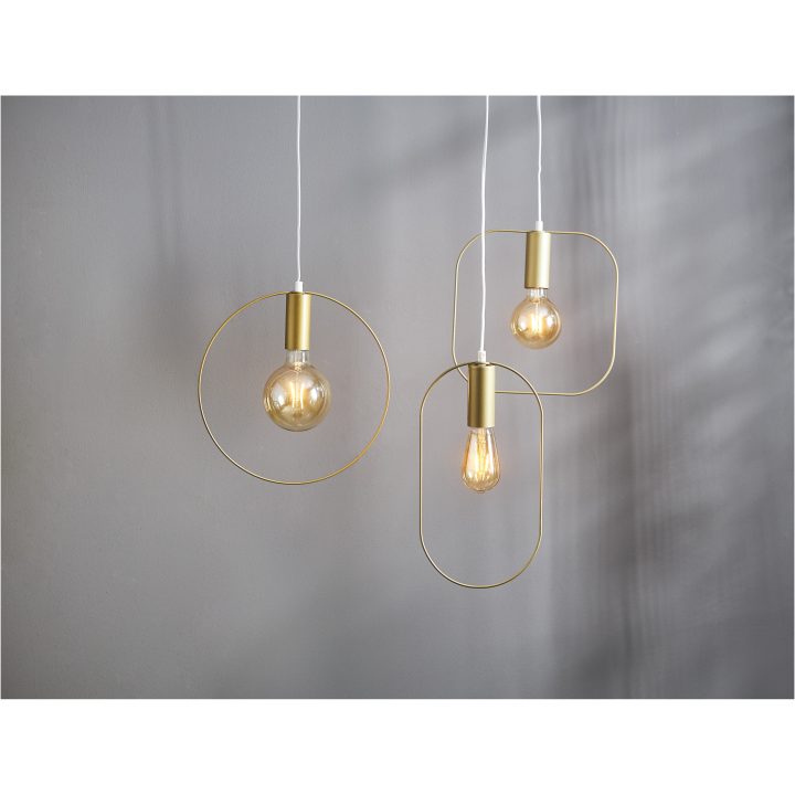 LED-pære E27 G125 Plain Amber Star Trading – billede 3