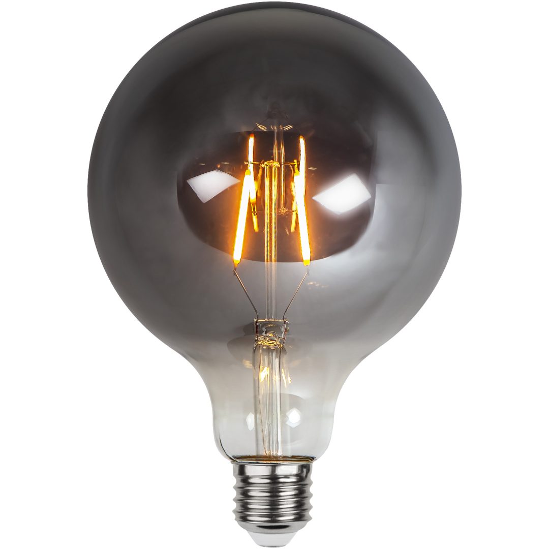 LED-pære E27 G125 Plain Smoke Star Trading – billede 12
