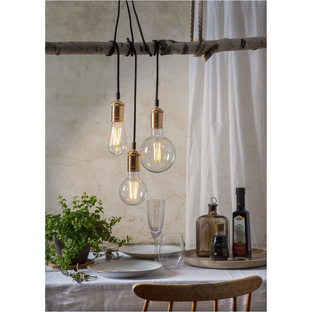 LED-pære E27 G125 Soft Glow 3-trin Star Trading – billede 4