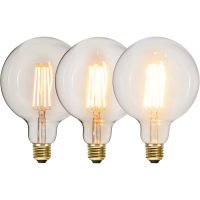 LED-pære E27 G125 Soft Glow 3-trin Star Trading