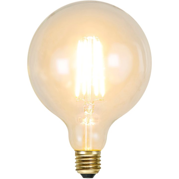 LED-pære E27 G125 Soft Glow Star Trading – billede 3