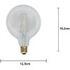 LED-pære E27 G125 Soft Glow Transparent Star Trading – miniature 9