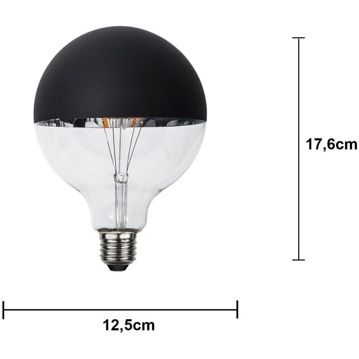 LED-pære E27 G125 Top Coated Star Trading – billede 7