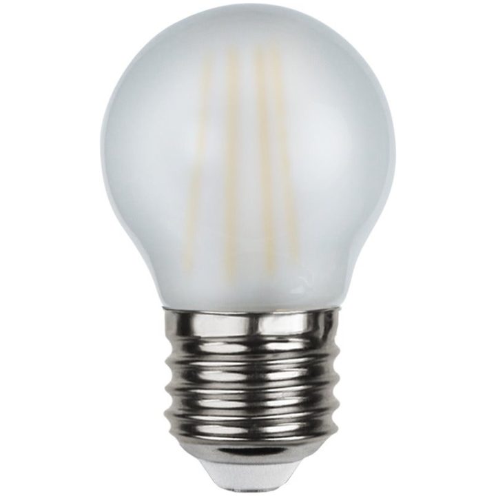 LED-pære E27 G45 Frosted Frostad Star Trading – billede 5