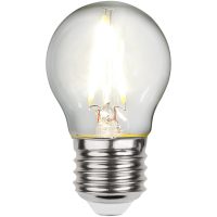 LED-pære E27 G45 Klar Star Trading