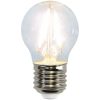 LED-pære E27 G45 Klar Transparent Star Trading – miniature 1