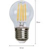LED-pære E27 G45 Low Voltage Star Trading – miniature 3