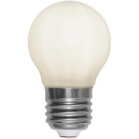LED-pære E27 G45 Opaque filament RA90 Star Trading