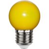 LED-pære E27 G45 Outdoor Lighting Gul Star Trading – miniature 4