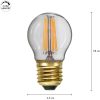 LED-pære E27 G45 Soft Glow 3-trins hukommelse Star Trading – miniature 7