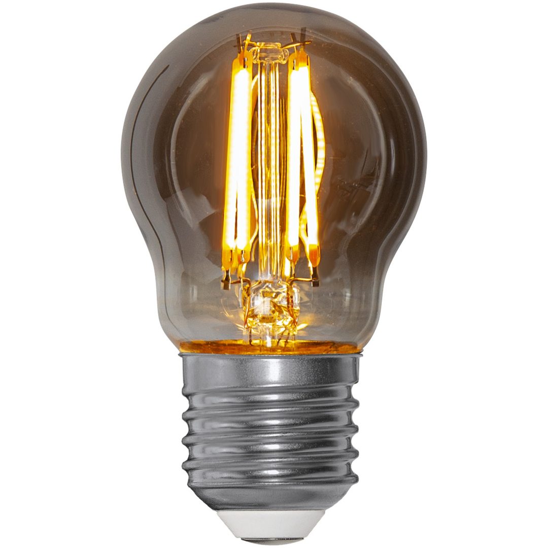 LED-pære E27 G45 Soft Glow Smoke 3-trins hukommelse STAR TRADING – billede 4
